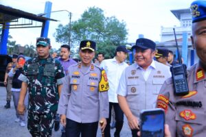 Kapolda Sumsel dan Herman Deru