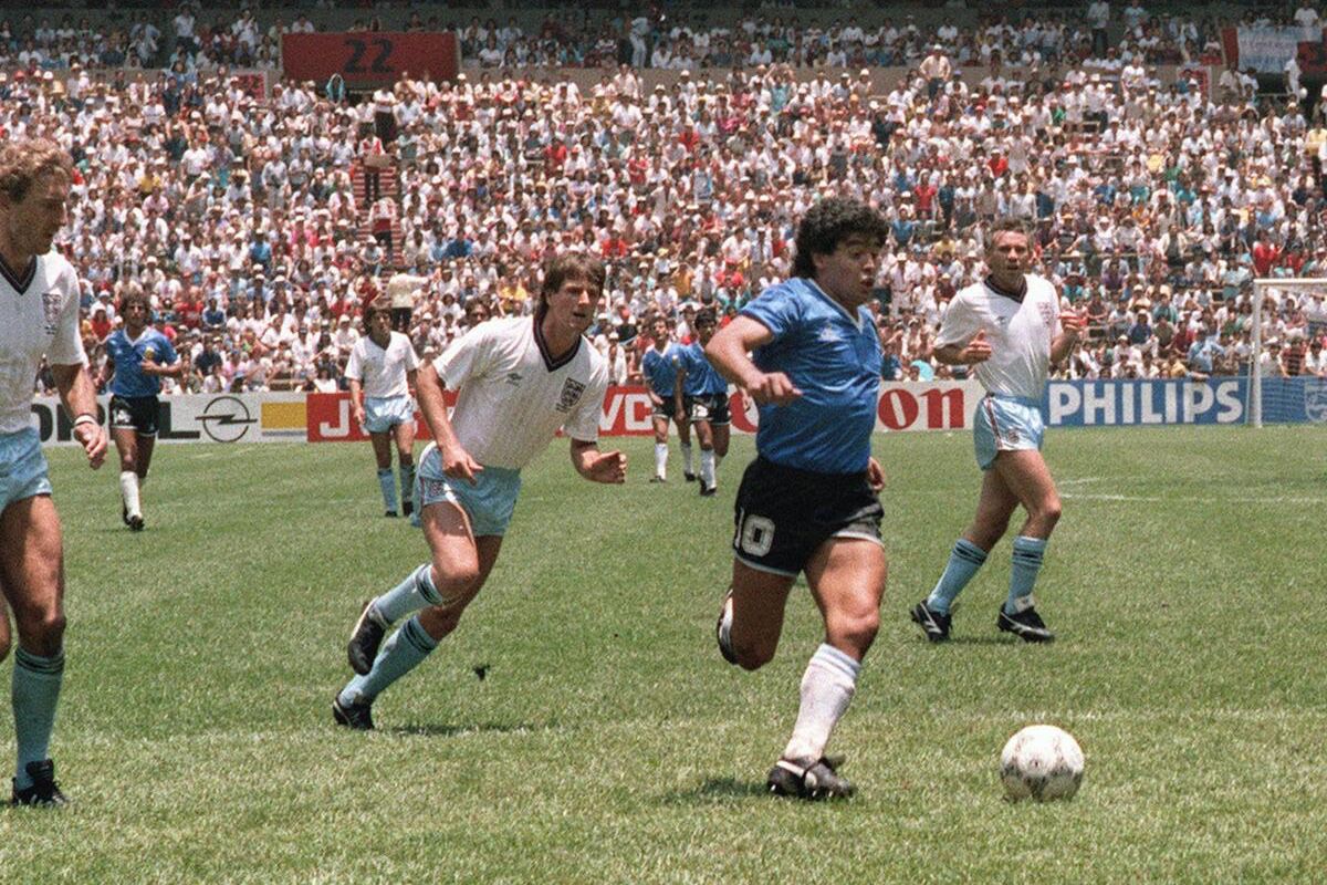 Gol tangan tuhan Diego Maradona