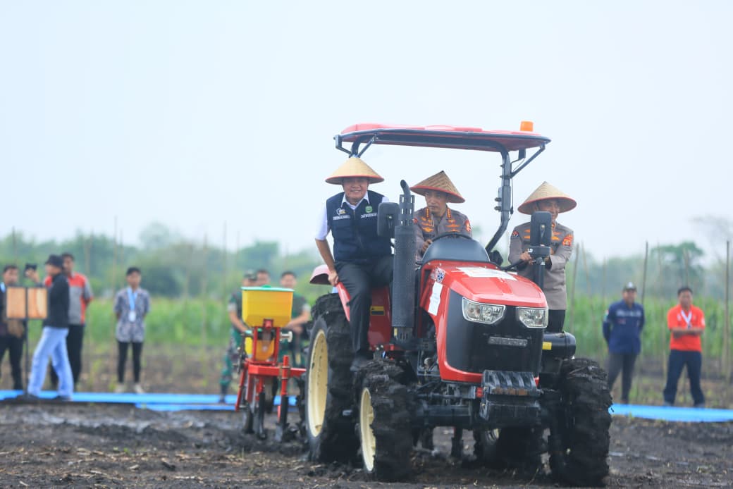 Tanam Jagung di Ogan Ilir