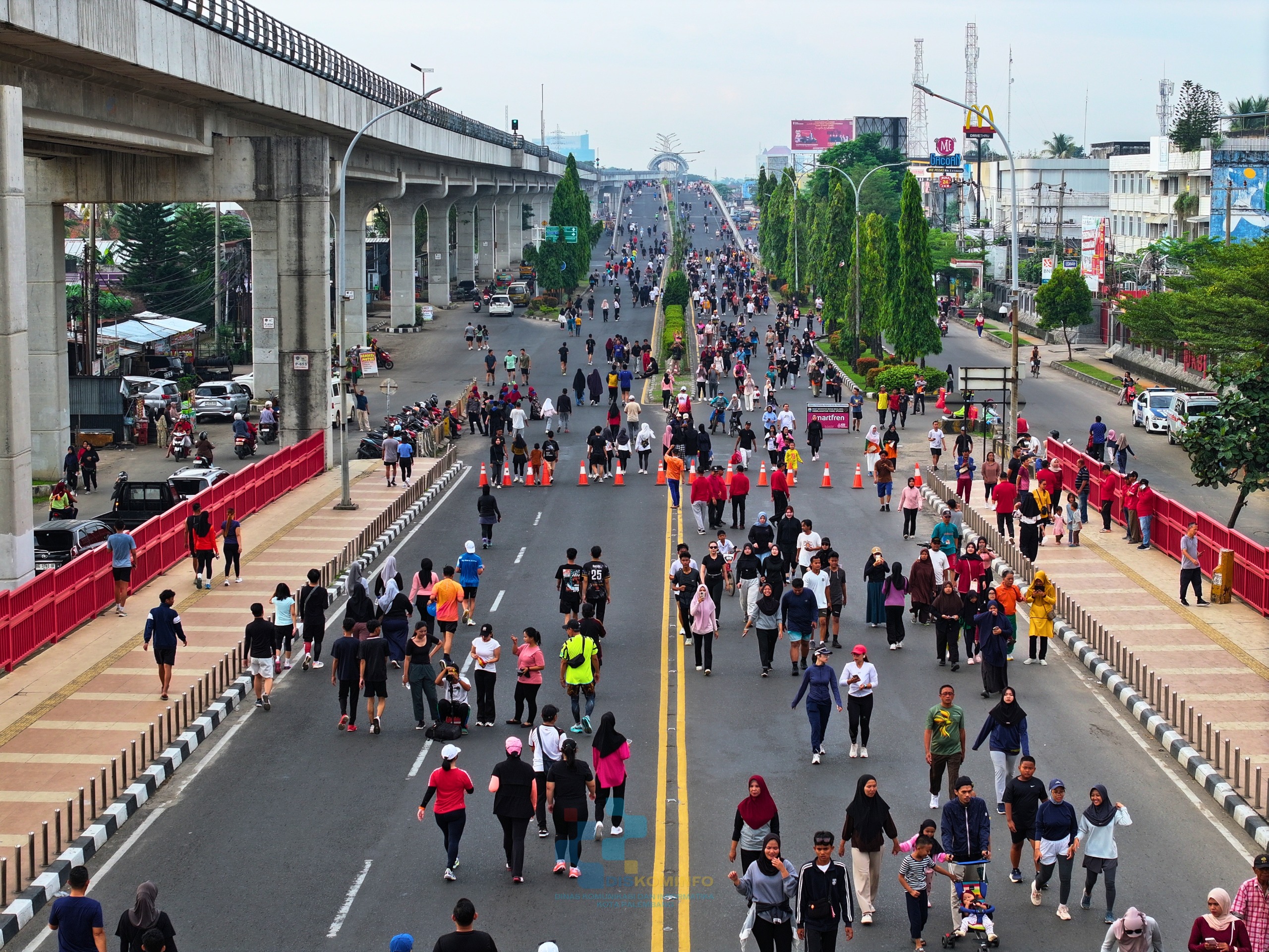 car free day palembang